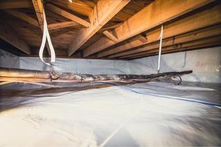 Crawl Space Moisture Barrier Installed in Abington, PA