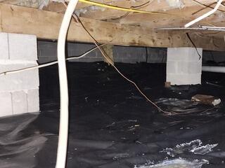Transforming a Humid Crawl Space in Egg Harbor Township, NJ