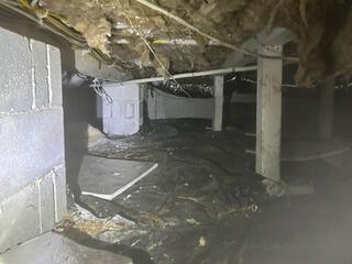 Crawl Space Encapsulation in Egg Harbor Township, NJ