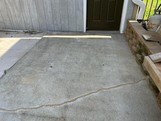 Sunken Patio Repair In Bethlehem, PA