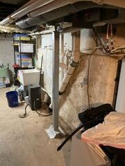 Addressing Foundation Settlement In Lancaster, PA Basement