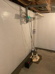 Wet Basement Transformation In Chester Springs, PA