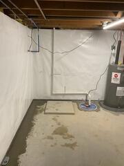 Transforming a Wet Basement in Glen Mills, PA