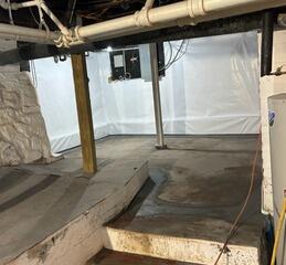 Basement Moisture Solution In Nyack, NY