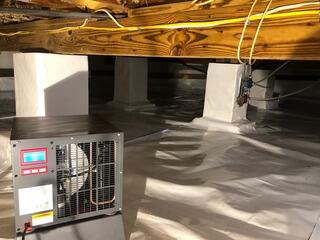 Crawl Space Water Seepage Solution In Lambertville, NJ