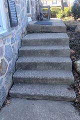 Lifting Sunken Concrete Steps in Cherry Hill, NJ
