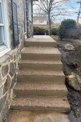 Lifting Sunken Concrete Steps in Cherry Hill, NJ