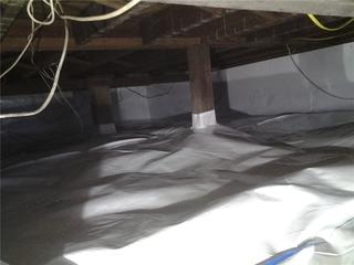 Encapsulating an Ocean County Crawl Space