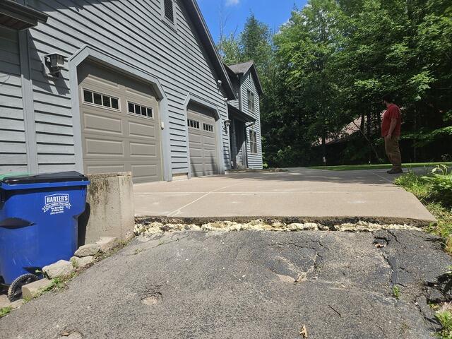 Concrete Driveway Lifting & Concrete Repair - Wausau, WI - After Photo