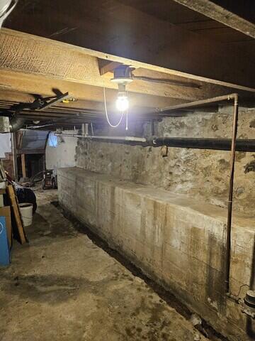 High Humidity Basement gets Waterproofing Repair in Abbotsford, WI - Before Photo