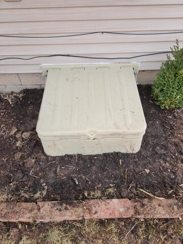 Crawl Space Access Well Installation in Neenah, WI - After Photo