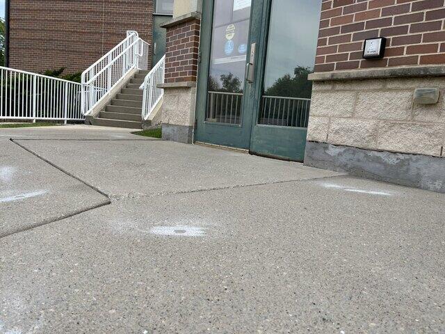 Sunk & Uneven Concrete Sidewalk Leveled & Repaired in Green Bay, WI - After Photo