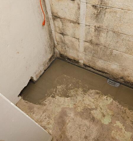 Waterproofing & Finishing Restoration for a Previously Finished Basement in Manitowoc