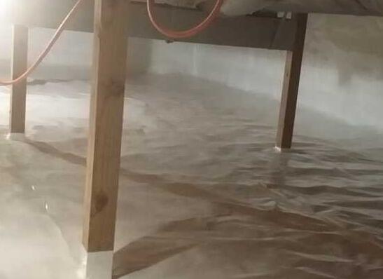 Crawl Space Encapsulation System In Reedsville, WI - After Photo
