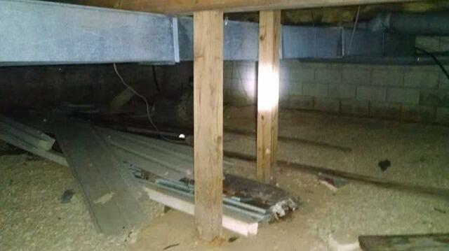 Crawl Space Encapsulation System In Reedsville, WI - Before Photo