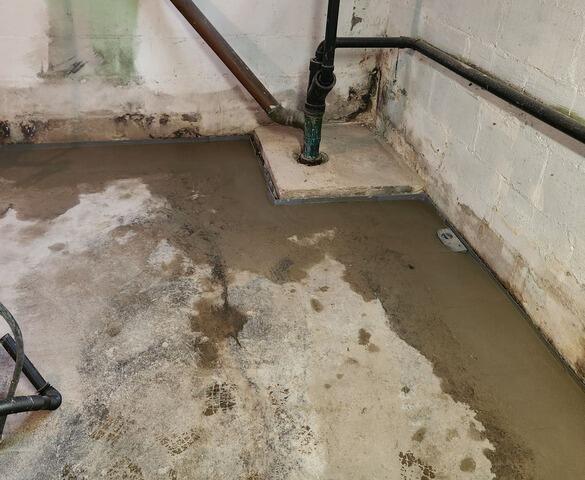 WaterGuard Basement Drainage System Installed in Denmark, WI