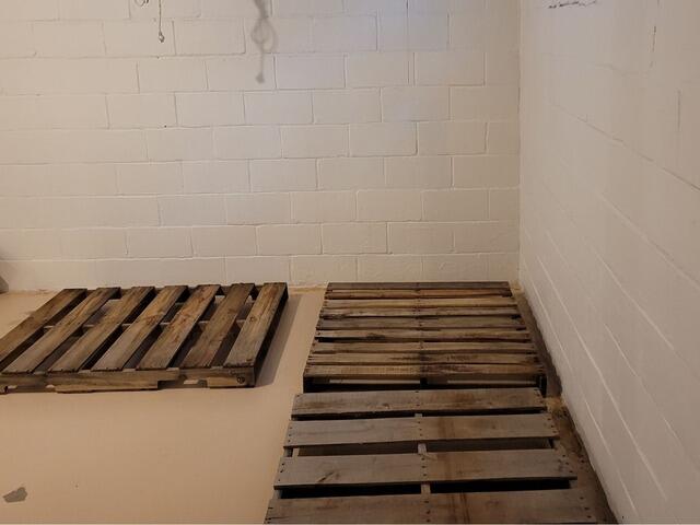 Basement Sump Pump & Water Control System Installation in Minocqua, WI - Before Photo