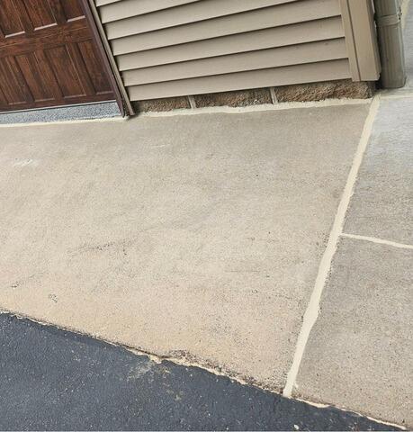Concrete Lifting and Joint Sealing in Minocqua, WI - After Photo