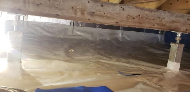 Crawl Space Floors Stabilized & Moisture Issues Resolved in Crandon, WI - After Photo