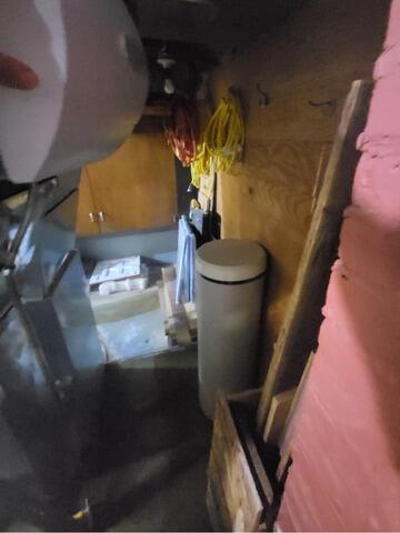 Foundation Inspected & Stabilized in Hilbert, WI - Before Photo