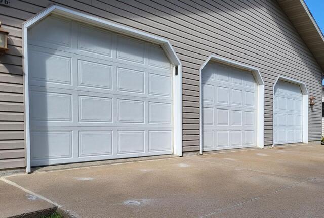 Concrete Garage Apron Lifting & Joint Sealing in Marshfield, WI - After Photo