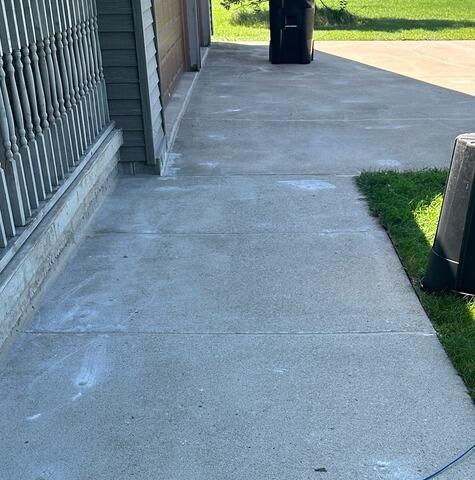 Concrete Patio Repair In Oconto Falls, WI - After Photo
