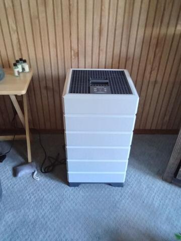 Crawl Space Air Purifier System Installed In Oconto Falls, WI - After Photo