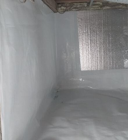Crawl Space Sealing In Athens, WI - After Photo