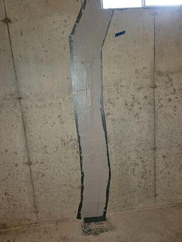 Horizontal Foundation Cracks Repaired & Stabilized In Nekoosa, WI - After Photo
