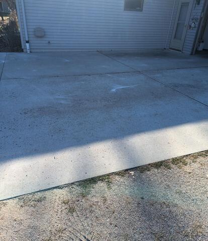 Concrete Sidewalk and Garage Apron Repair in Nekoosa, WI - After Photo