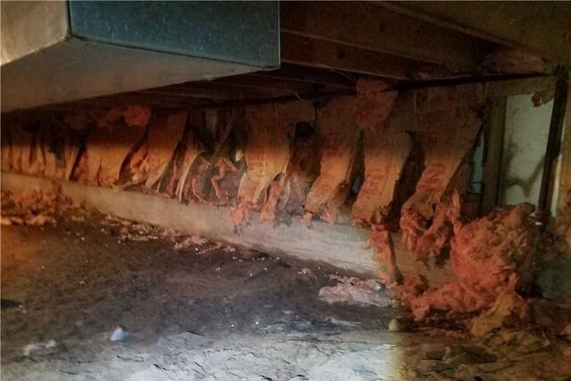 Crawl Space Insulation Improves Home Temperature & Energy Efficiency in Ripon, WI - Before Photo