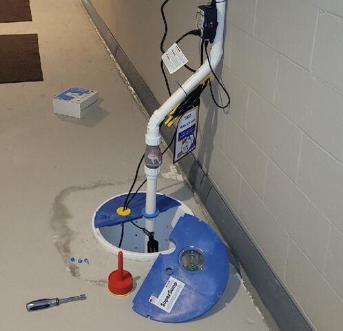 Basement Flooding and Moisture Issues Resolved in Hazelhurst, WI - After Photo