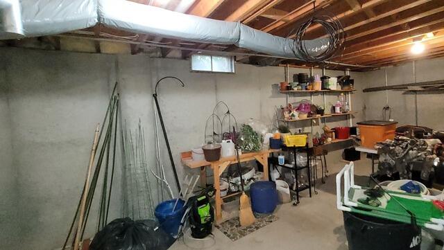 Failing Foundation Repaired In Sherwood, WI - Before Photo