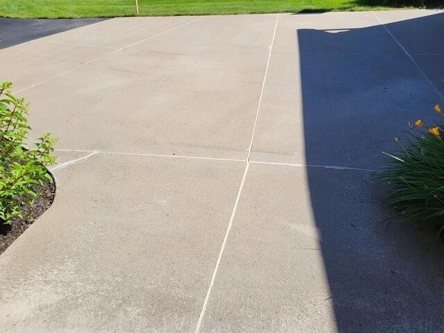 Sunken and Cracked Concrete Repaired & Stabilized In Schofield, WI - After Photo