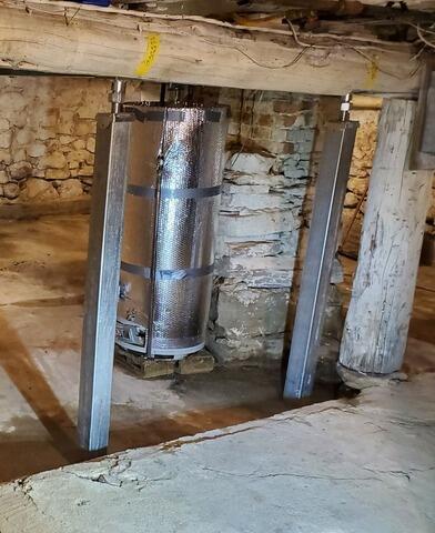 SmartJack Installation Repairs Sagging Floors In Brussels, WI - After Photo