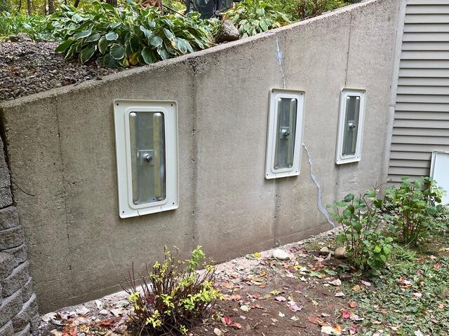 Retaining Wall Risks Falling Before GeoLock Installation In Amherst Junction, WI - After Photo