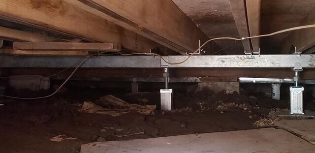 Crawlspace and Floor Joist Repair in Pearson, WI - After Photo