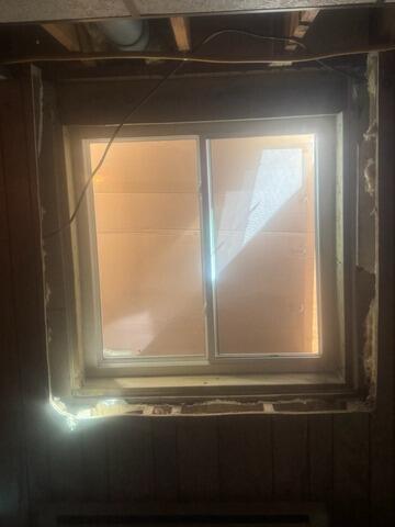Egress Window Installed Creating a Safe Bedroom Basement in Marshfield, WI - After Photo