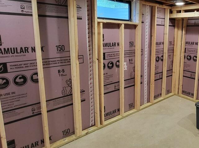 Egress Window Installation in Single Day in Sturgeon Bay, WI - Before Photo