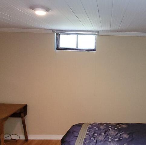 Egress Window Installation in Menominee, MI - Before Photo