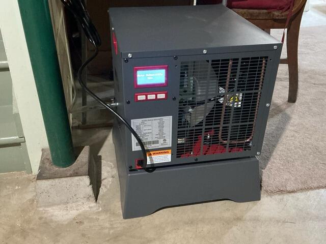 Damp Basement Repaired with Dehumidifier Installation in Fond Du Lac, WI - After Photo