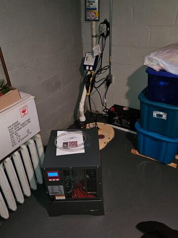 Humidity Issues Solved with Dehumidifier Installation in Niagara, WI - After Photo