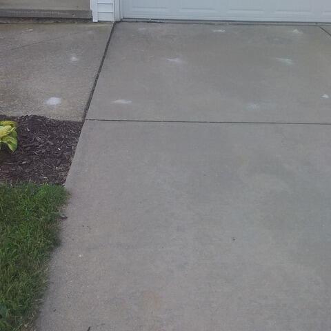 Concrete Sidewalk Lifted with PolyLevel Foam in Pulaski, WI - After Photo