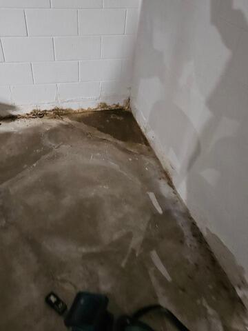 Sump Pump Installation in Mosinee, WI - Before Photo