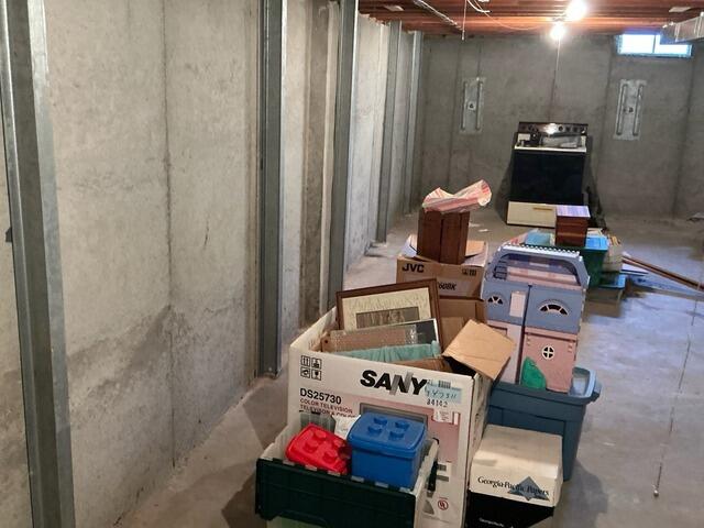 Cracked Foundation Repaired in Appleton, WI - After Photo