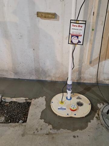 Basement Waterproofing Repair in Oconto, WI - After Photo