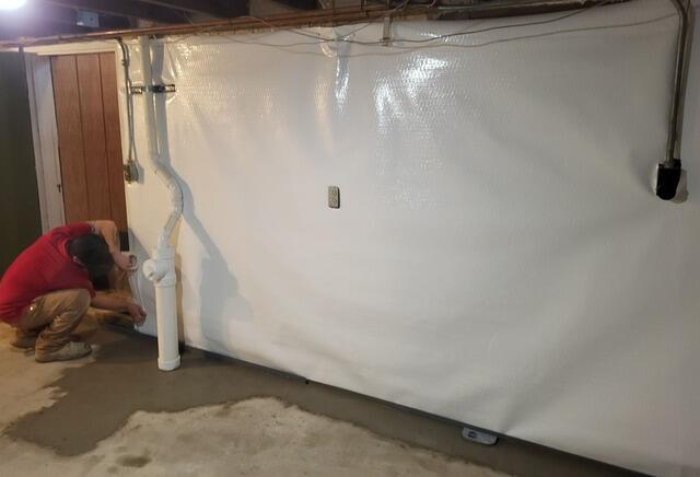 Wet Basement Solutions in Manitowoc, WI - After Photo