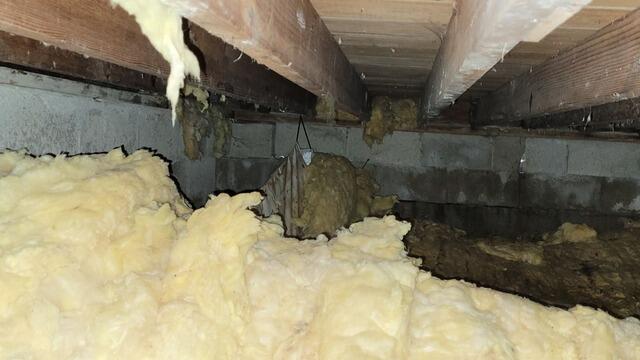 Crawl Space Moisture Solutions in Manitowoc, WI - Before Photo