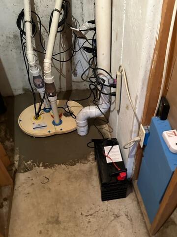 Sump Pump Installation in Suamico, WI - After Photo