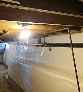 High Humidity Basement gets Waterproofing Repair in Abbotsford, WI - After Photo